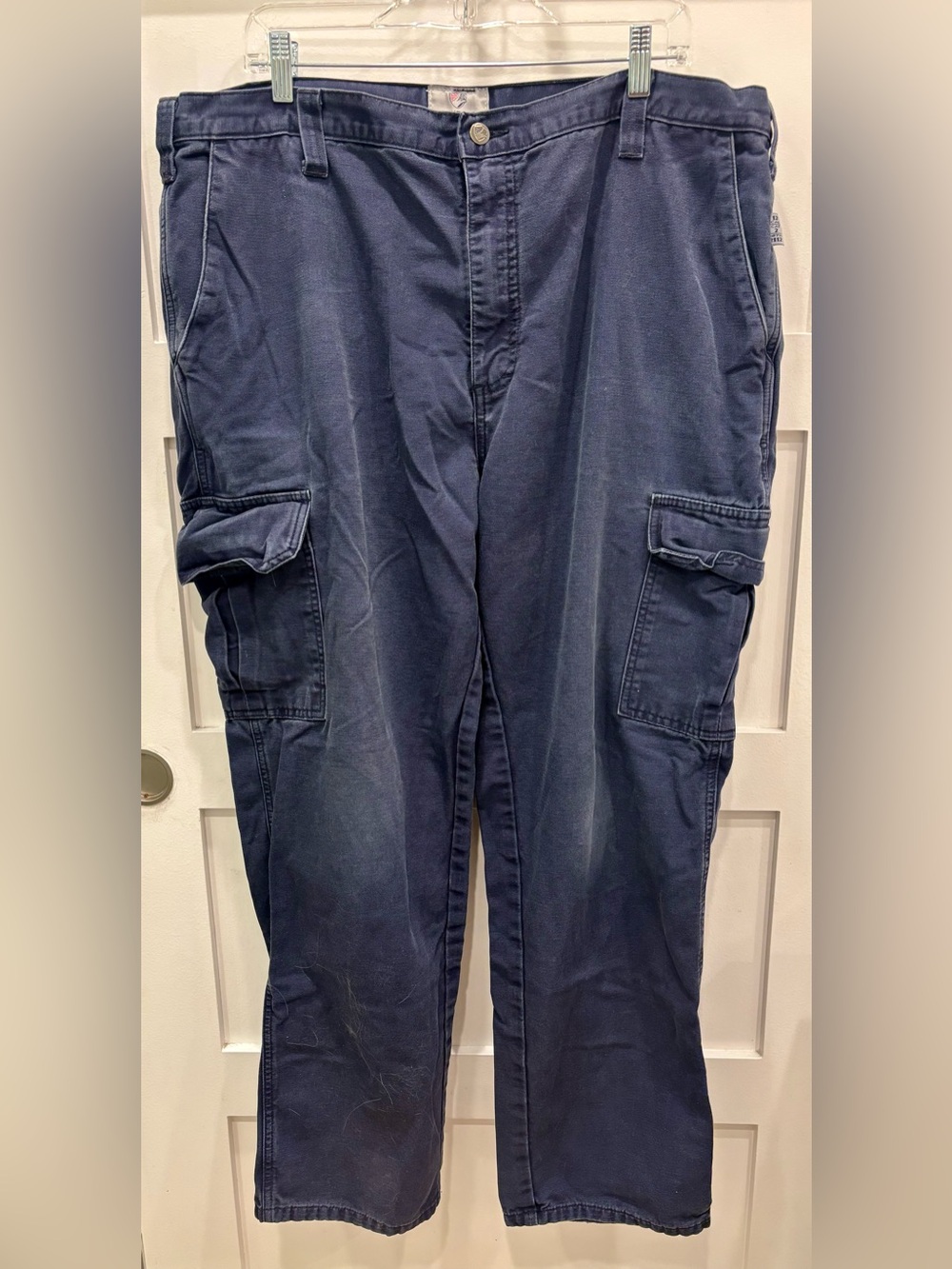 Tyndale Fire Resistant Classic Men's Cargo Pants in Navy - Durable Everyday Wear